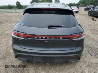2024 Porsche Macan with VIN WP1AA2A54RLB14018, listed as a Copart auction lot 57595635 with 19,722 mi miles and Salvage title. Bid and sale history available at DreamBid. Image 6.