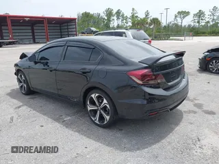 2015 Honda Civic Si with VIN 2HGFB6E52FH708459, listed as a IAAI auction lot 42438792 with 199,507 mi miles and . Bid and sale history available at DreamBid. Image 3.