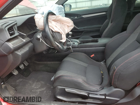 2018 Honda Civic Si z VIN 2HGFC3A55JH758461, wystawiony jako Copart lot #59638025 z przebiegiem 144 673 mil mil oraz Szkoda całkowita • Salvage title. Historia ofert i sprzedaży dostępna na DreamBid. Obrazek 7.