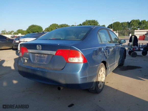 2010 Honda Civic Sdn LX with VIN 19XFA1F51AE068364, listed as a IAAI auction lot 41992359 with 227,012 mi miles. Bid and sale history available at carsss.com. Image 4.
