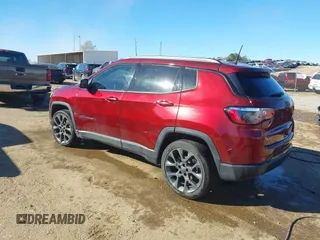 2021 Jeep Compass 80th Anniversary with VIN 3C4NJCEB1MT549133, listed as a IAAI auction lot 41263148 with 88,280 mi miles and . Bid and sale history available at carsss.com. Image 3.