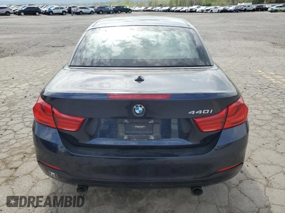 2018 BMW 4 Series 440i z VIN WBA4Z5C57JEE16756, wystawiony jako Copart lot #54753625 z przebiegiem 43 866 mil mil oraz Szkoda całkowita • Salvage title. Historia ofert i sprzedaży dostępna na DreamBid. Obrazek 6.
