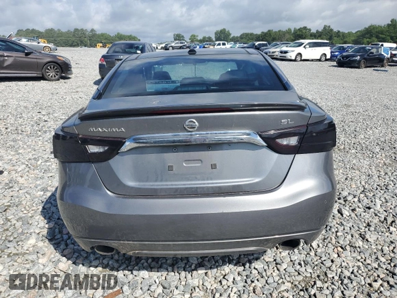 2016 Nissan Maxima SL with VIN 1N4AA6AP7GC386639, listed as a Copart auction lot 61502355 with Not provided miles and Salvage title. Bid and sale history available at DreamBid. Image 6.