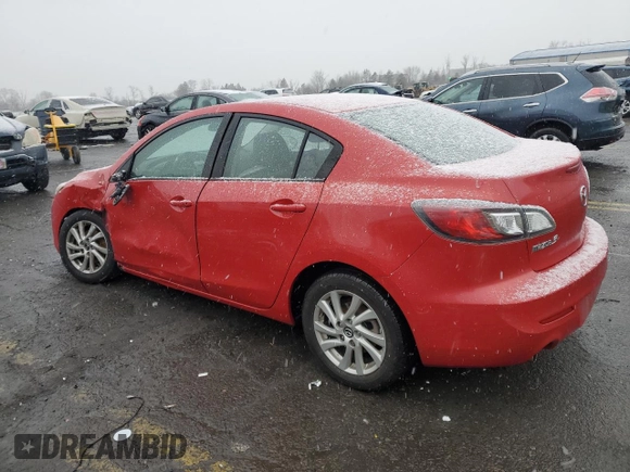 2013 Mazda 3 i Grand Touring with VIN JM1BL1WP9D1798976, listed as a Copart auction lot 86048474 with 70,410 mi miles and Salvage Title. Bid and sale history available at carsss.com. Image 2.