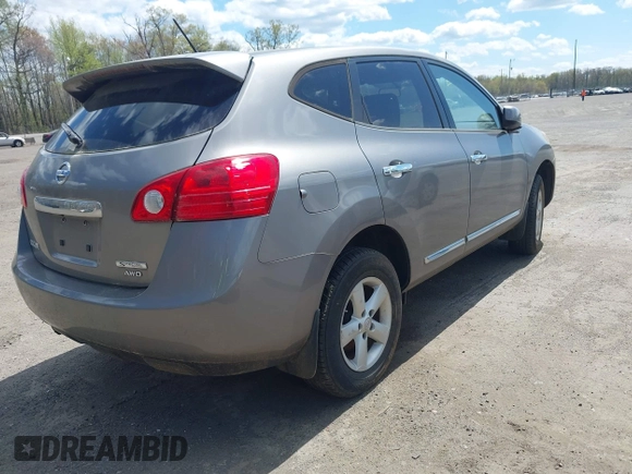 2013 Nissan Rogue SL with VIN JN8AS5MV2DW143220, listed as a IAAI auction lot 42051909 with 161,255 mi miles and . Bid and sale history available at DreamBid. Image 4.