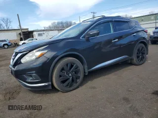 2017 Nissan Murano SL with VIN 5N1AZ2MHXHN151539, listed as a Copart auction lot 52883605 with 73,827 mi miles and Salvage Title. Bid and sale history available at carsss.com. Image 1.