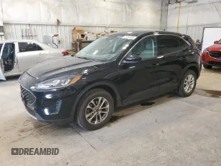 2021 Ford Escape SE with VIN 1FMCU9G69MUB23483, listed as a Copart auction lot 61095385 with 54,562 mi miles and Salvage title. Bid and sale history available at DreamBid. Image 1.