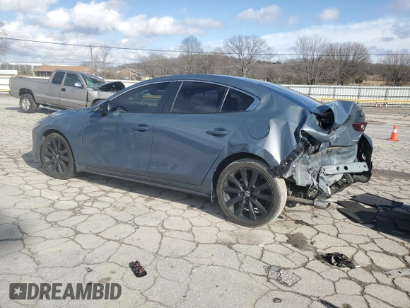 2023 Mazda 3 S Preferred with VIN 3MZBPACM8PM362526, listed as a Copart auction lot 43704735 with 51,350 mi miles and Salvage Title. Bid and sale history available at DreamBid. Image 2.