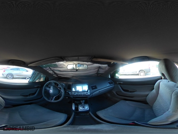 2007 Honda Civic Cpe LX with VIN 2HGFG12617H540879, listed as a Copart auction lot 47615445 with 124,292 mi miles and Salvage Title. Bid and sale history available at carsss.com. Image 13.