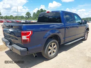 2018 Ford F-150 XL with VIN 1FTEW1CP9JKC48708, listed as a IAAI auction lot 42625137 with 209,479 mi miles and . Bid and sale history available at DreamBid. Image 4.