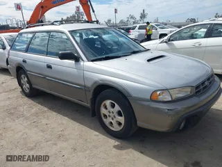 1999 Subaru Legacy Wagon Outback with VIN 4S3BG685XX7647191, listed as a IAAI auction lot 41604909 with 46,834 mi miles. Bid and sale history available at carsss.com. Image 1.