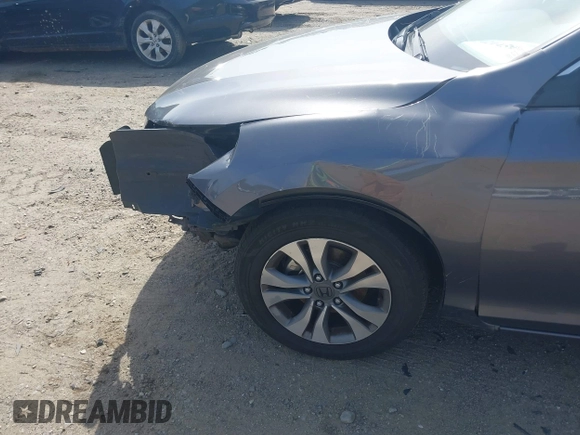 2014 Honda Accord LX with VIN 1HGCR2F39EA286238, listed as a IAAI auction lot 42145944 with 126,385 mi miles and . Bid and sale history available at carsss.com. Image 19.