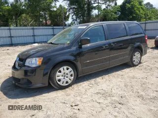 2017 Dodge Grand Caravan SE z VIN 2C4RDGBG0HR638961, wystawiony jako Copart lot #57338495 z przebiegiem 131 057 mil mil oraz Szkoda całkowita • Salvage title. Historia ofert i sprzedaży dostępna na DreamBid. Obrazek 1.