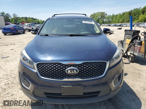 2018 Kia Sorento LX with VIN 5XYPG4A35JG399395, listed as a Copart auction lot 54314985 with 115,931 mi miles and Clean Title. Bid and sale history available at carsss.com. Image 5.