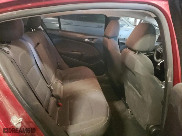 2017 Chevrolet Cruze LT with VIN 3G1BE5SMXHS566591, listed as a Copart auction lot 41816875 with 135,598 mi miles and Clean Title. Bid and sale history available at carsss.com. Image 10.