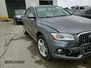 2017 Audi Q5 Premium Plus with VIN WA1L2AFP3HA031065, listed as a Copart auction lot 51498895 with 53,216 mi miles and Salvage Title. Bid and sale history available at carsss.com. Image 14.