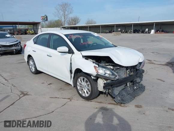 2018 Nissan Sentra SV z VIN 3N1AB7AP8JY259106, wystawiony jako IAAI lot #41899218 z przebiegiem 88 750 mil mil oraz . Historia ofert i sprzedaży dostępna na DreamBid. Obrazek 1.