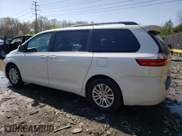 2017 Toyota Sienna XLE Auto Access Seat with VIN 5TDYZ3DC8HS771474, listed as a Copart auction lot 50777155 with 108,524 mi miles and Salvage Title. Bid and sale history available at carsss.com. Image 2.