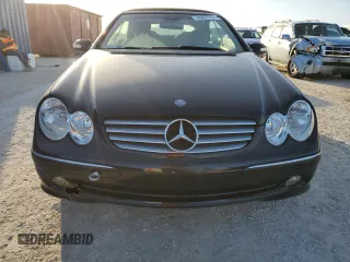 2005 Mercedes-Benz CLK-Class 3.2L with VIN WDBTK65J45F139806, listed as a Copart auction lot 78897124 with 0 mi miles and Salvage Title. Bid and sale history available at carsss.com. Image 5.