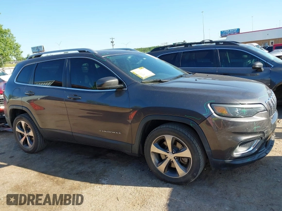 2020 Jeep Cherokee Limited with VIN 1C4PJLDB3LD547365, listed as a IAAI auction lot 42307536 with 117,109 mi miles and . Bid and sale history available at DreamBid. Image 14.