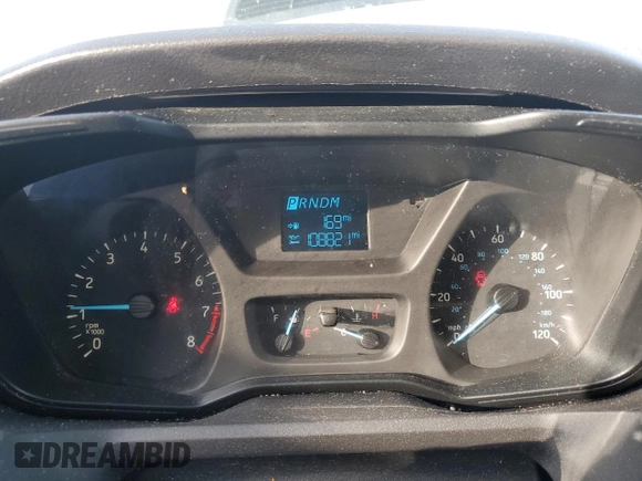 2018 Ford Transit Passenger XL with VIN 1FBVU4XM2JKA03650, listed as a Copart auction lot 46547195 with 108,821 mi miles and Salvage Title. Bid and sale history available at DreamBid. Image 9.