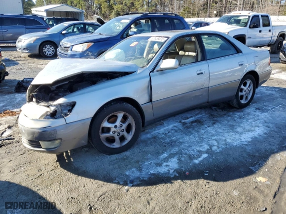 1999 Lexus ES 300 Luxury Sport Sdn with VIN JT8BF28G6X5074118, listed as a Copart auction lot 87656035 with 206,190 mi miles and Salvage Title. Bid and sale history available at carsss.com. Image 1.