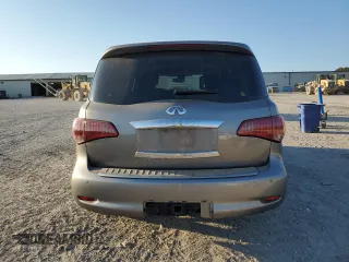 2012 Infiniti QX56 8-passenger with VIN JN8AZ2NC3C9318000, listed as a Copart auction lot 78378544 with 170,100 mi miles and Salvage Title. Bid and sale history available at carsss.com. Image 6.