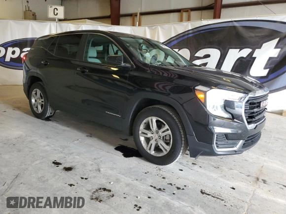 2022 GMC Terrain SLE z VIN 3GKALTEV7NL149666, wystawiony jako Copart lot #57522025 z przebiegiem 189 413 mil mil oraz Czysty tytuł • Clean title. Historia ofert i sprzedaży dostępna na DreamBid. Obrazek 4.