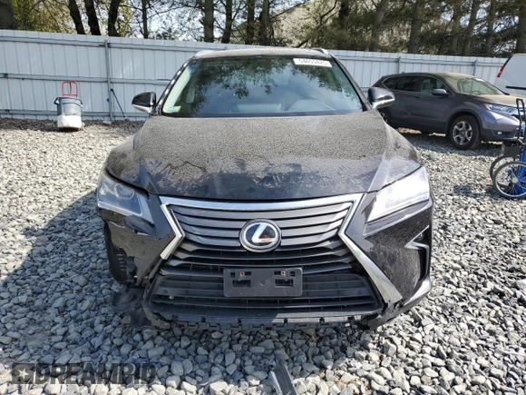 2017 Lexus RX with VIN 2T2BZMCA0HC089740, listed as a Copart auction lot 54655425 with 65,196 mi miles and Salvage Title. Bid and sale history available at carsss.com. Image 5.