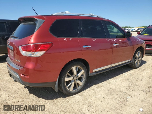 2016 Nissan Pathfinder SL with VIN 5N1AR2MN0GC664282, listed as a Copart auction lot 52808025 with 93,634 mi miles and Clean title. Bid and sale history available at DreamBid. Image 3.