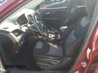 2017 Jeep Cherokee Sport with VIN 1C4PJLAB4HW535371, listed as a Copart auction lot 62265295 with 209,961 mi miles and Salvage title. Bid and sale history available at DreamBid. Image 7.