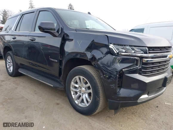 2023 Chevrolet Tahoe LT with VIN 1GNSCNKD2PR320429, listed as a IAAI auction lot 41473602 with 55,222 mi miles. Bid and sale history available at carsss.com. Image 6.