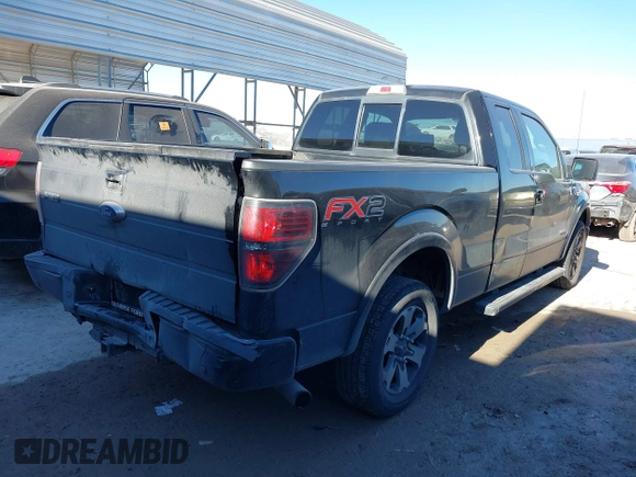 2014 Ford F-150 XL with VIN 1FTFX1CT7EFD11303, listed as a IAAI auction lot 41414356 with 183,586 mi miles. Bid and sale history available at carsss.com. Image 4.
