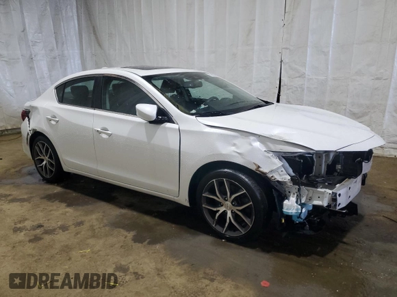 2019 Acura ILX Premium with VIN 19UDE2F77KA007979, listed as a Copart auction lot 57362435 with 90,607 mi miles and Salvage title. Bid and sale history available at DreamBid. Image 4.