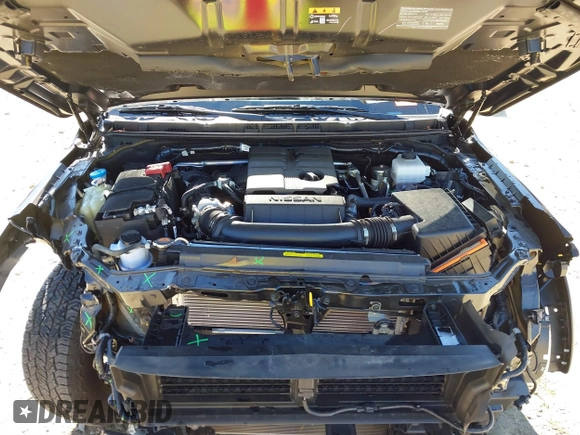 2024 Nissan Frontier Pro-4X with VIN 1N6ED1EK3RN654112, listed as a IAAI auction lot 41686345 with 14,893 mi miles and . Bid and sale history available at DreamBid. Image 10.