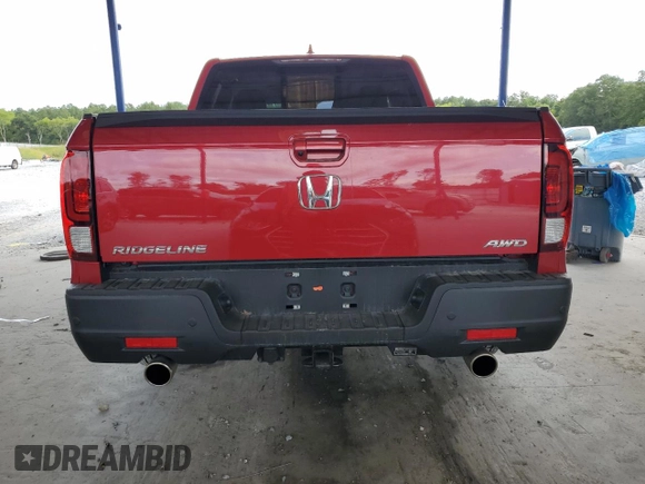 2022 Honda Ridgeline RTL-E z VIN 5FPYK3F72NB028692, wystawiony jako Copart lot #66997505 z przebiegiem 9 337 mil mil oraz Czysty tytuł • Clean title. Historia ofert i sprzedaży dostępna na DreamBid. Obrazek 6.