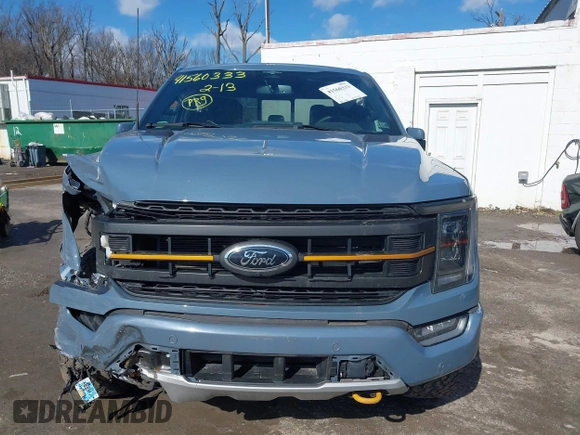 2023 Ford F-150 XL with VIN 1FTEW1E81PFA49918, listed as a IAAI auction lot 41560333 with 32,172 mi miles. Bid and sale history available at carsss.com. Image 12.