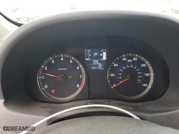 2016 Hyundai Accent SE with VIN KMHCT4AE9GU962740, listed as a Copart auction lot 53553055 with 134,145 mi miles and Salvage Title. Bid and sale history available at carsss.com. Image 9.