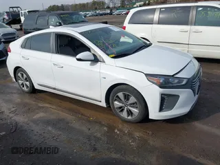 2019 Hyundai Ioniq Limited with VIN KMHC75LD7KU182405, listed as a IAAI auction lot 41470651 with 53,025 mi miles and . Bid and sale history available at DreamBid. Image 1.