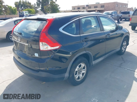 2013 Honda CR-V LX with VIN 2HKRM3H38DH510665, listed as a IAAI auction lot 42772875 with 221,264 mi miles and . Bid and sale history available at DreamBid. Image 4.
