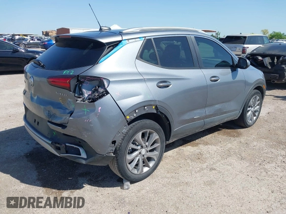 2021 Buick Encore GX Select with VIN KL4MMDSL4MB167826, listed as a IAAI auction lot 42014275 with 34,419 mi miles and . Bid and sale history available at DreamBid. Image 4.