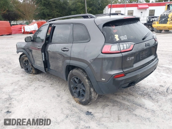 2022 Jeep Cherokee X with VIN 1C4PJMCX0ND538919, listed as a IAAI auction lot 41321416 with 65,577 mi miles. Bid and sale history available at carsss.com. Image 3.