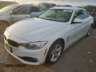 2015 BMW 4 Series 428i xDrive with VIN WBA3T1C51FP820716, listed as a Copart auction lot 73835044 with Not Provided miles and Non Repairable. Bid and sale history available at carsss.com. Image 1.