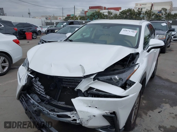 2019 Lexus NX with VIN JTJYARBZ4K2116970, listed as a IAAI auction lot 41871746 with 56,206 mi miles. Bid and sale history available at carsss.com. Image 6.