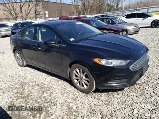 2017 Ford Fusion SE with VIN 3FA6P0HD9HR410164, listed as a Copart auction lot 48399565 with 71,608 mi miles and Salvage Title. Bid and sale history available at DreamBid. Image 4.