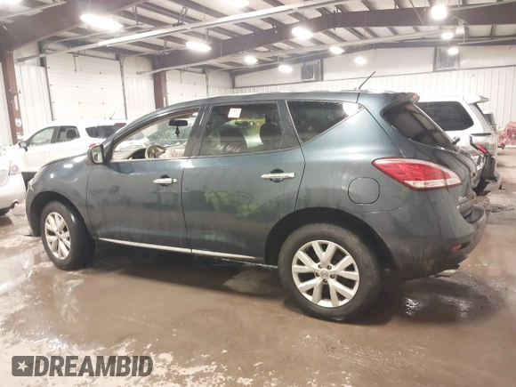 2014 Nissan Murano S with VIN JN8AZ1MWXEW502277, listed as a IAAI auction lot 41484947 with 130,817 mi miles and . Bid and sale history available at DreamBid. Image 14.