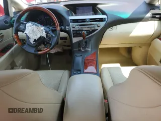 2011 Lexus RX 350 with VIN JTJBK1BA2B2015876, listed as a Copart auction lot 62116415 with 117,159 mi miles and Salvage title. Bid and sale history available at DreamBid. Image 8.