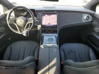 2022 Mercedes-Benz EQS with VIN W1KCG2DB2NA001433, listed as a Copart auction lot 65451714 with 47,296 mi miles and Salvage Title. Bid and sale history available at carsss.com. Image 8.