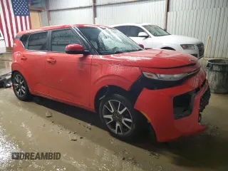 2021 Kia Soul GT-Line with VIN KNDJ63AU9M7140826, listed as a Copart auction lot 86488724 with 58,072 mi miles and Salvage Title. Bid and sale history available at DreamBid. Image 4.