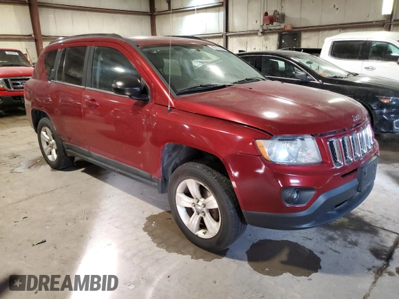 2011 Jeep Compass with VIN 1J4NT1FA1BD159862, listed as a Copart auction lot 42010635 with 114,243 mi miles and Salvage Title. Bid and sale history available at carsss.com. Image 4.
